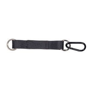 nylon strap with two d-rings and clip