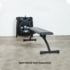 SpaceSaver Erg with Sport Bench unfolded